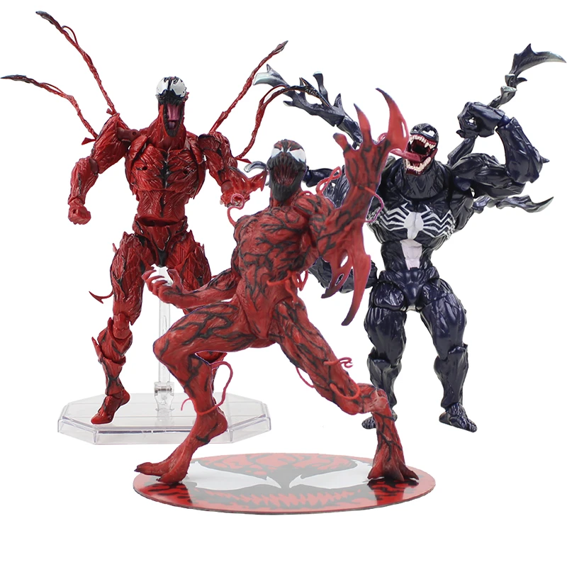 Figura de acción de Spiderman villanos, Carnage, Cletus, Kasady, Pvc,  Venom, modelo de colección, juguetes de regalo| | - AliExpress