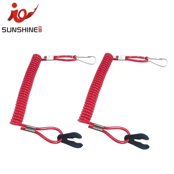 

Outboard Motor Flame Extinguisher Switch Safe Rope Outboard Motor Motorboat Emergency Flame Extinguisher Switch Flameout Red Rop