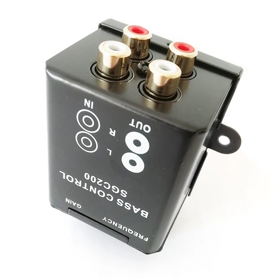 Car Audio Amplifier Bass Boost RCA Level Remote Volume Control Knob