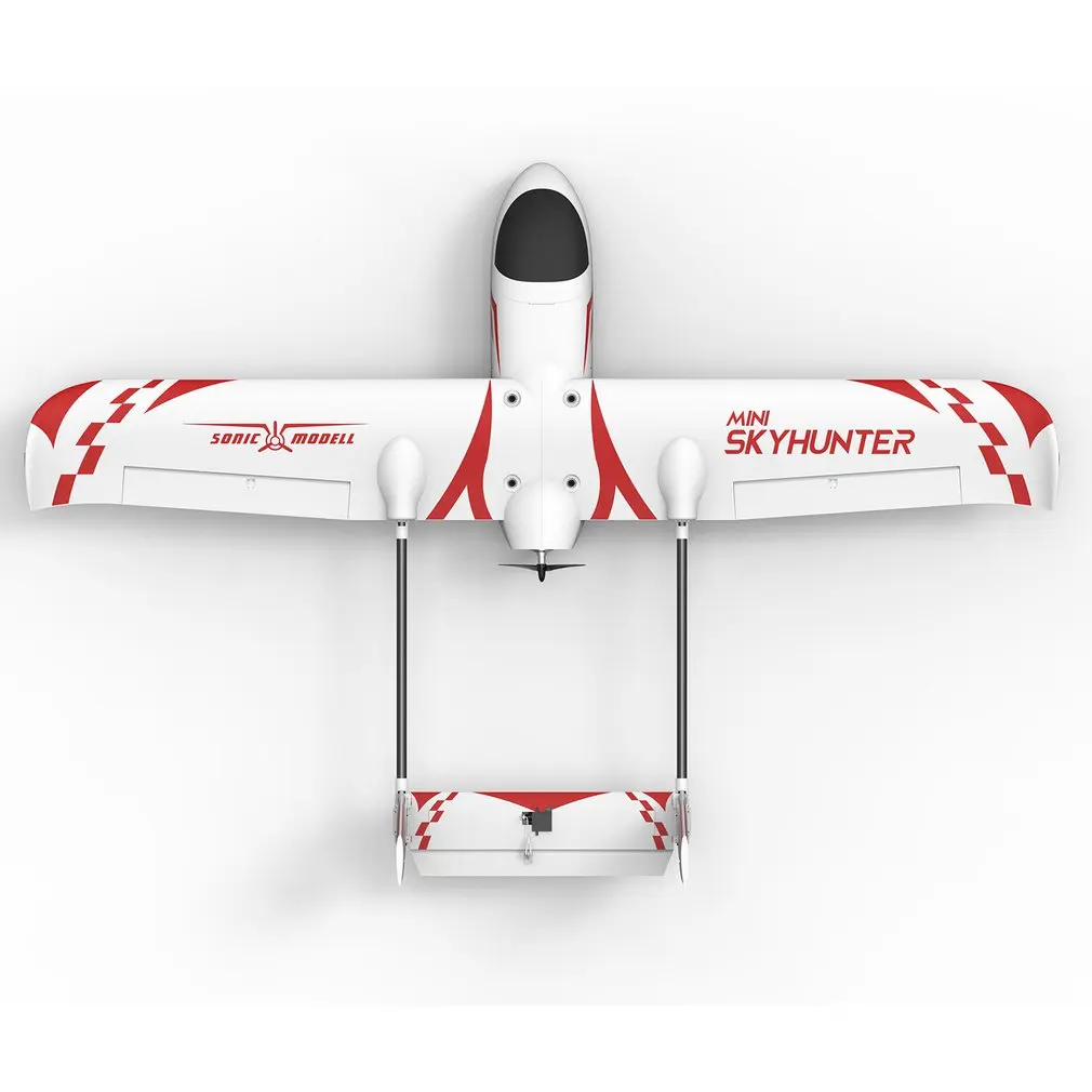 Sonicmodell Mini Skyhunter V2 1238 мм легкий размах крыльев приводимого в движение с помощью электропривода FPV uav платформа беспилотный гоночный Квадрокоптер на дистанционном управлении самолет комплект