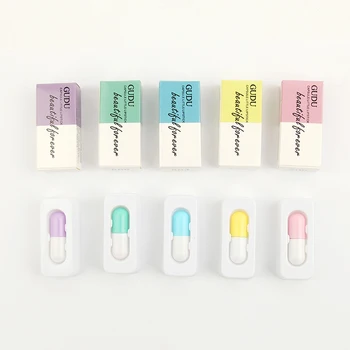 

Mini Capsule Small Lipstick Waterproof Moisturizing Not Easy to Discolor Lipstick Matte Lipstick Sexy Red Dark Vampire Jujube