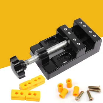 

Mini Flat Clamp Table Top Bench Vice Vise Press Clamp Hand Micro Clip Tools