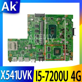 شراء Akemy X541UVK اللوحة الأم للكمبيوتر المحمول Asus X541UJ X541UVK X541UV اللوحة الرئيسية ث/I5-7200U 4GB RAM (V2G) لوحة مجانية