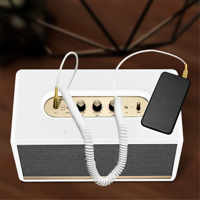 Marshall Woburn II Wireless Bluetooth Speaker, White - NEW :  Electronics