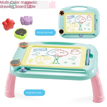 

Daily Sale] Large Children's Drawing Board Magnetic Color Writing Board Small Blackboard Home Graffiti Board Drawing Board Table