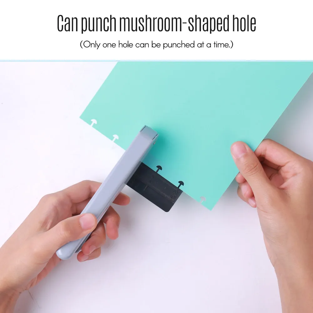 Hole Puncher Punch Paper Office Card Ring Planner Portable Two Household  Binder Multi Function Gold Punches Heavy Duty Single - AliExpress
