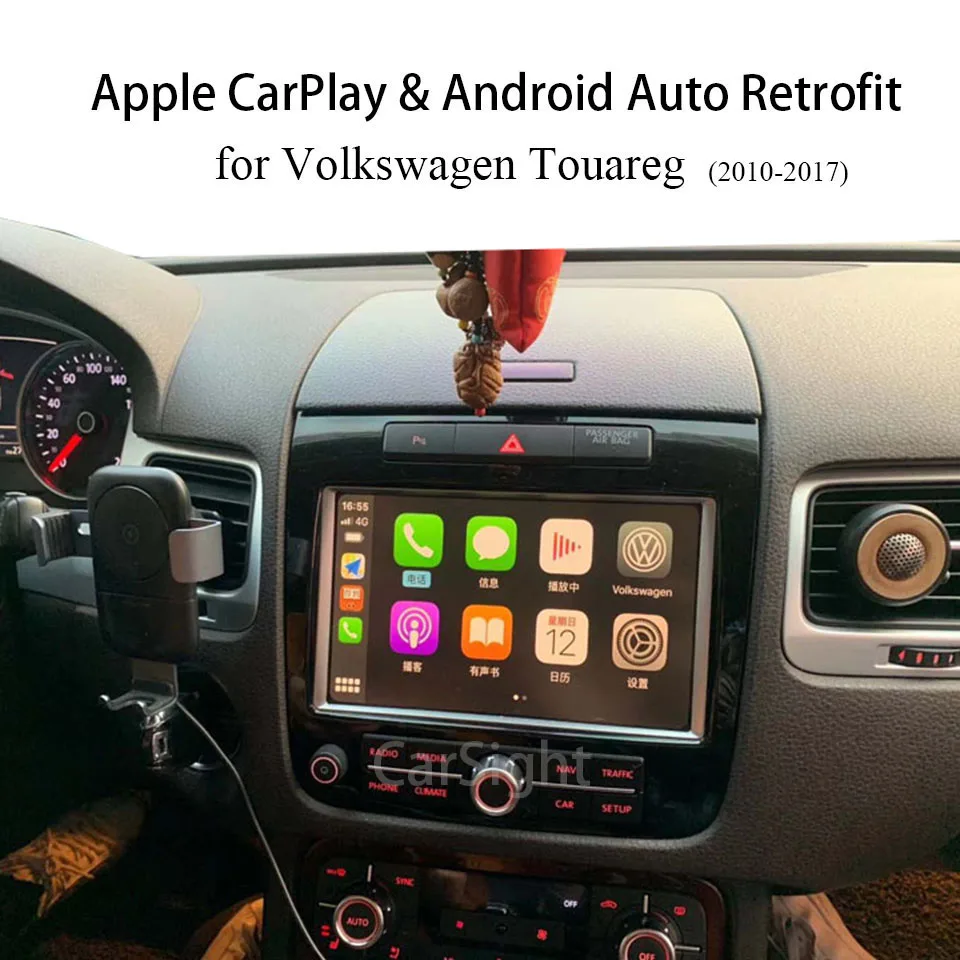 Wifi Wireless Apple Carplay for Volkswagen Touareg 2010-2017 6.5 Inch / 8 Android Mirror Car play Support Front/Rear Camera | Автомобили и