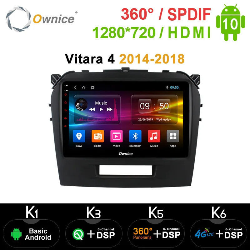 Ownice 360 панорамный Android 10 0 Восьмиядерный автомобильный радиоприемник DVD GPS