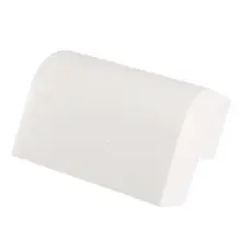 Белый ПВХ два способа внешний угол Соединительный соединитель штуцер 99 мм x 40 мм