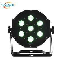 50X Лот Quad ADJ 7*12 Вт Quad светодиоды(RGBA/RGBW) Мега Quadpar профиль, DMX Par Can, ADJ PAR Светильник