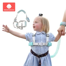 2 м дышащий защитный пояс для детей, для детей, анти-потеря, с тяговой веревкой, двойного назначения, браслет, предотвращающий потерю веревки, товары для активного отдыха