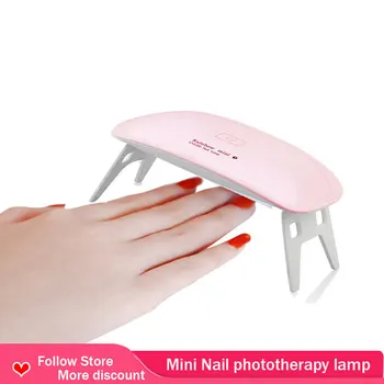

Portable Mini Nail Lamp phototherapy lamp UV LED USB Light Nail Dryer Manicure Gel Varnish Professional Equipment Nail Art Tools