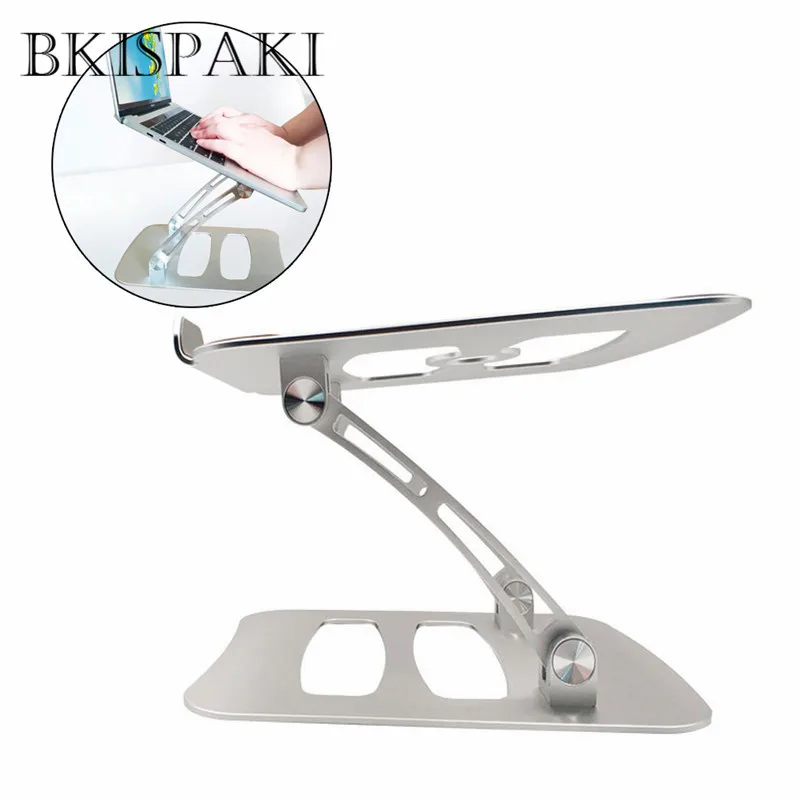 

Aluminum Laptop Stand Height Anlge Adjustable Multifunction Tablets Book Notebook Cooling Holder for MacBook Air Pro 11-17 inch
