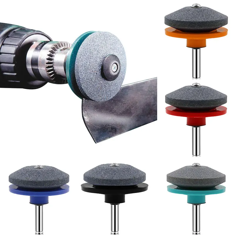Garden Lawnmower Blade Sharpening Stone Rotary Universal Grinding