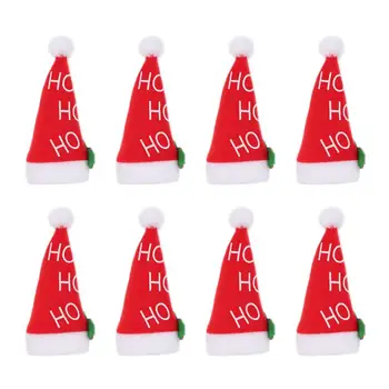 

8Pcs/Set Knives Forks Spoon Cover Christmas Cultery Cover Insulated Mat Tableware Mats Christmas Tableware Pads