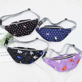 

Fashion Girl Fanny pack Leisure Waist bag Chessboard Style design Women's Chest bags Banana Style Travel Crossbody Bag