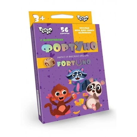 Настольная игра &quotФортУно&quot 56 карт | Спорт и развлечения