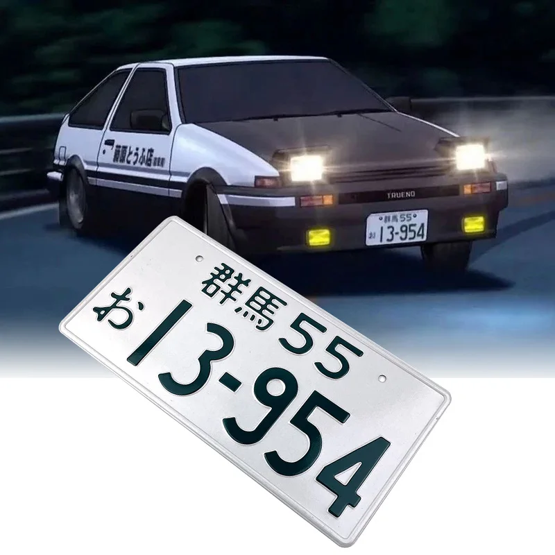 Номерной знак JDM RACING в японском стиле 33x16 6 см 13-954 дюйма Алюминиевый номерной