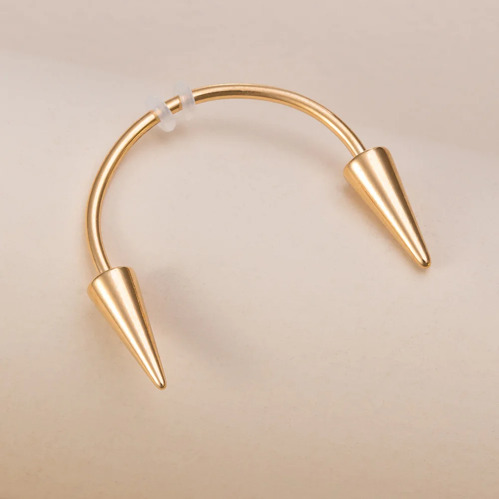 Acier Inoxydable C Bar Sourire Lèvre Dents De Tigre Ongles Vampire Corps Piercing Bijoux Acheter à Prix Bas - Livraison Gratuite, Avis Réels Avec Des Photos