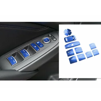 

Car Button Cover Auto Window Lift Stickers For Honda Accord 2018-2020 10x