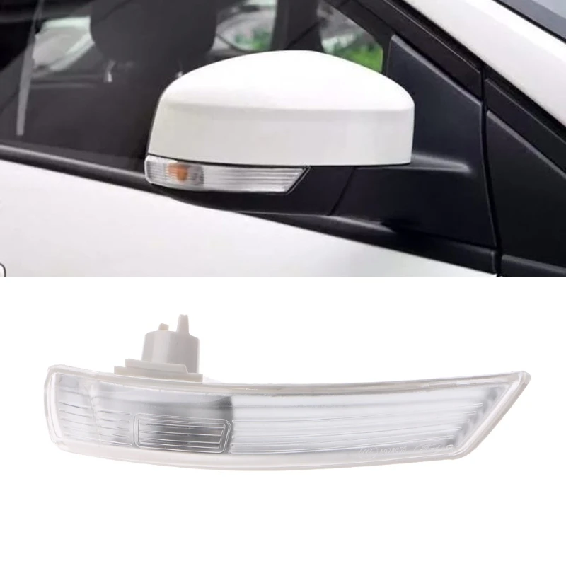 Right Is Co-pilot Mirror Turn Signal Corner Light Lamp Cover Shade For Mondeo Ford Focus II 2 III 3 A6HE