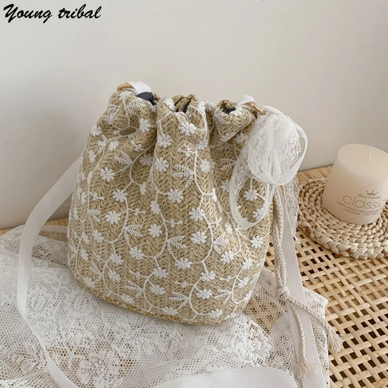 small woven bag