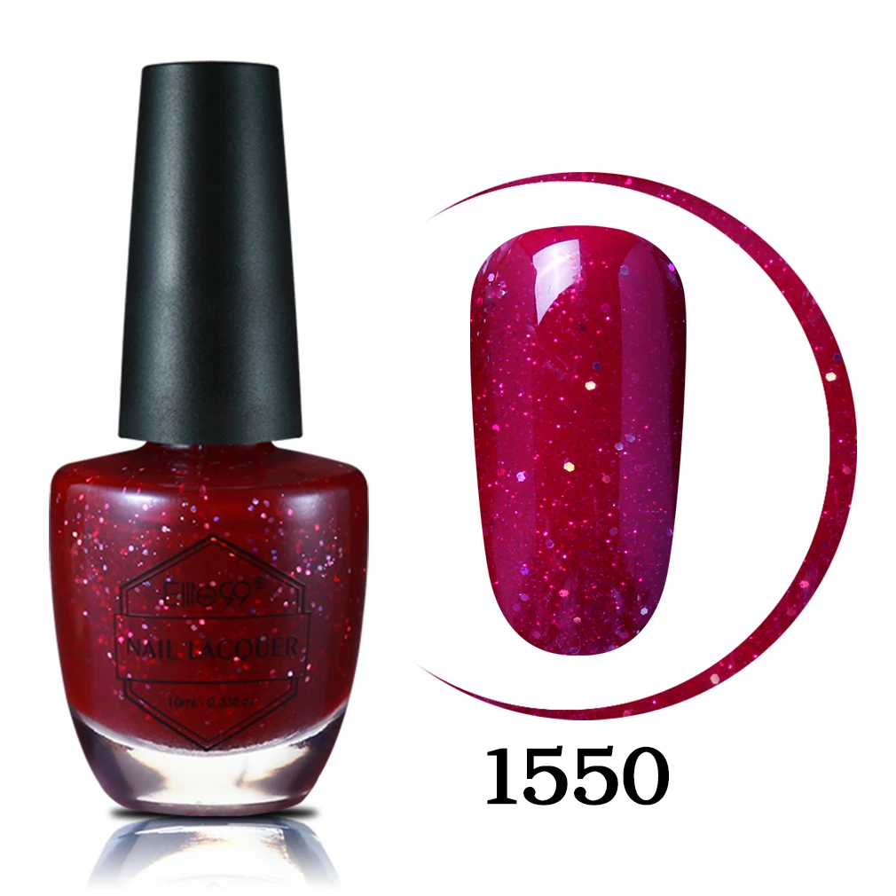 Elite99 10 мл Лак для ногтей лак для ногтей Гель-лак Vernis Nail Art долговечный впитывающий светодиодный аппарат великолепный маникюр гибридные Лаки - Цвет: 1550