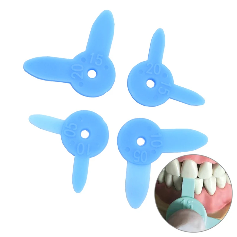 4pcs/set Dental Interproximal Reduction Gauge Reciprocating Ipr System Orthodontic Treatment Gap