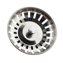

HOT 3Pcs High Quality Thickened Sink Strainer Plug Drain Filter Basket Drainer Kitchen Sink Strainer Stopper Waste
