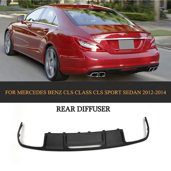 

PP Car Auto Rear Bumper Lip Diffuser For Mercedes Benz CLS Class CLS Sport Sedan 2012-2014
