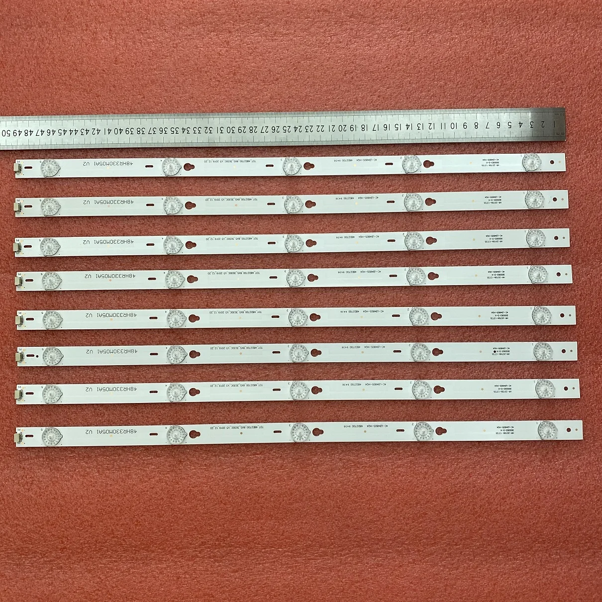 Bande rétroéclairage LED tv pour samsung, 8 pièces, 48FS3003 48FA5413  48FA5403 48FS3750 TOT-48D2700 YHE-4C-LB4805-YH1CK HQ4 LE48M4S1 2 lot  Nipseyteko