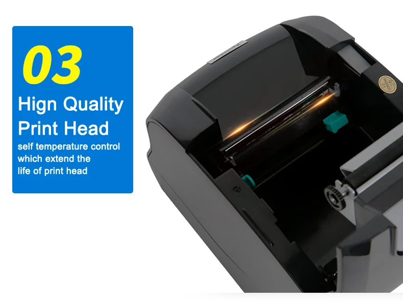 small compact printer Xprinter365 Bluetooth Thermal Label Printer Barcode printer 80mm Thermal Receipt printer Support Thermal adhesive sticker Paper mini printer peripage