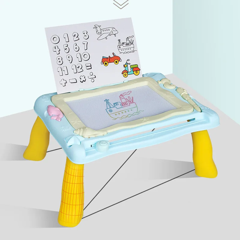 

Children Painted Writing Board Toys Baby Magnetic Small Blackboard Color Graffiti Hand Drawing Board Children'S Educational Toy