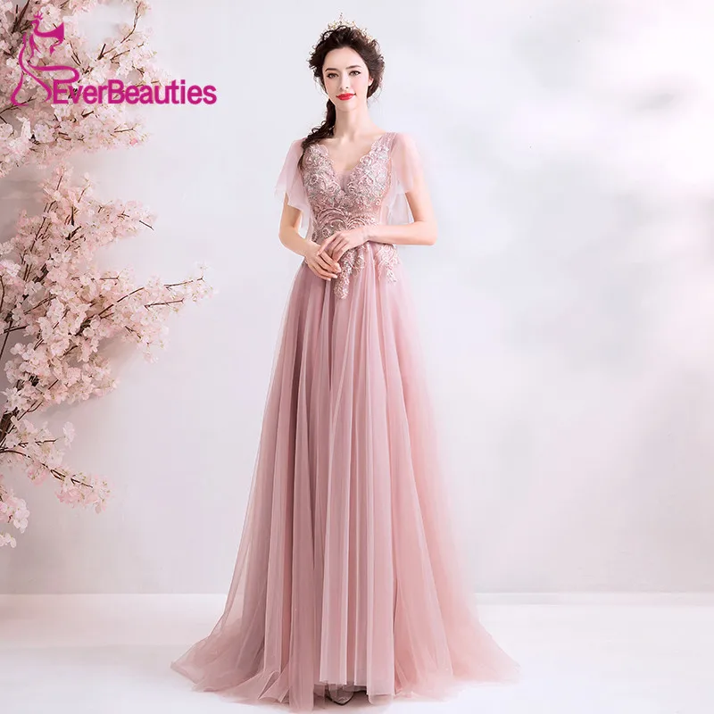 Черные вечерние платья Robe De Soiree с длинными рукавами тюль кружева пайетки вечерние платья трапециевидные Вечерние платья Abendkleider