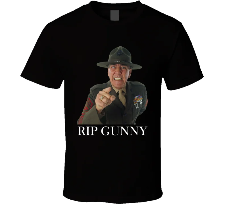 New Rip Gunny R Lee Ermey Full Metal Jacket Mens T Shirt Clothing Size S 2XlTShirts AliExpress