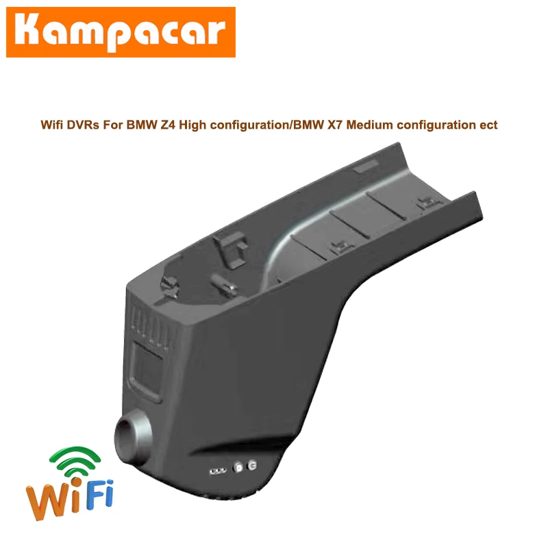 

Kampacar Car Wifi DVR Dash Cameras For BMW Z4 High Configuration sDrive 25i X7 With Light Sensor 2019 Dual Lens Dash Cam HD Dvrs