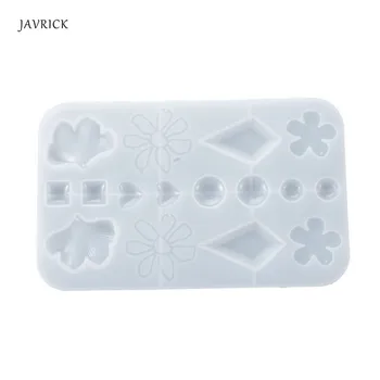 

DIY Dangle Eearrings Silicone Mould Crafts Jewelry Pendant Making Tools Crystal Epoxy Resin Mold