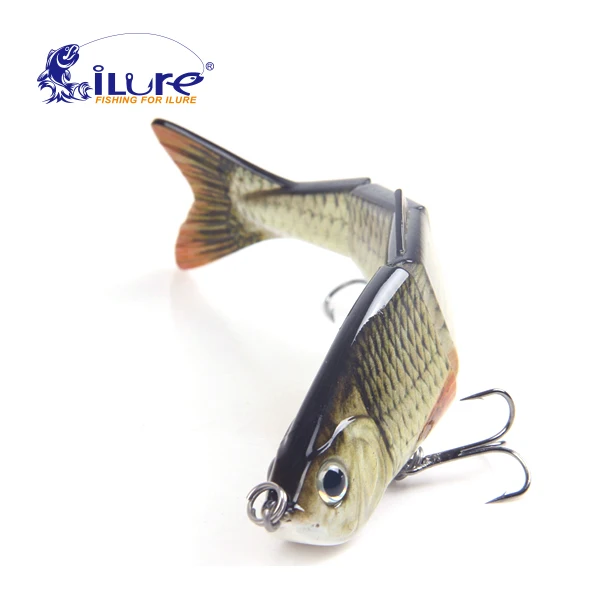 Воблер iLure для рыбалки 12 см 4 сегмента приманка искусственная приманка|segment swimbait