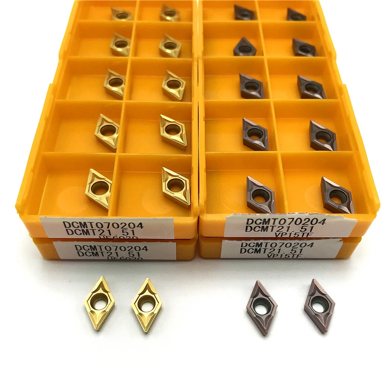 Токарный станок с ЧПУ DCMT070204 DCMT11T304 DCMT11T308Carbide | Инструменты