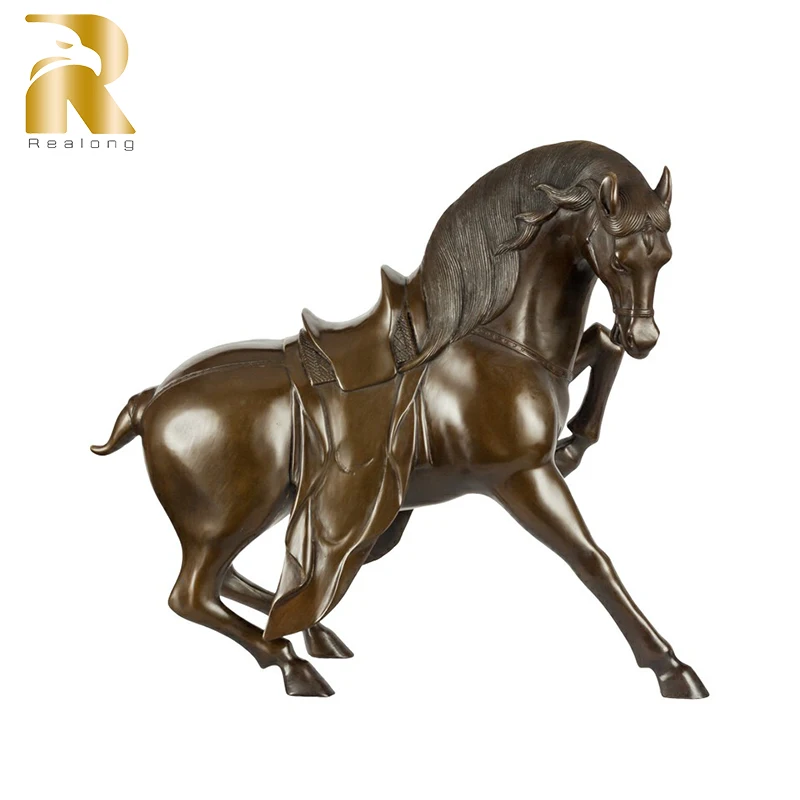 

Бронзовая статуя лошади 33 см, бронзовая статуя лошади, античная статуя животного и скульптура s для домашнего декора, подарок, орнамент, художественные поделки