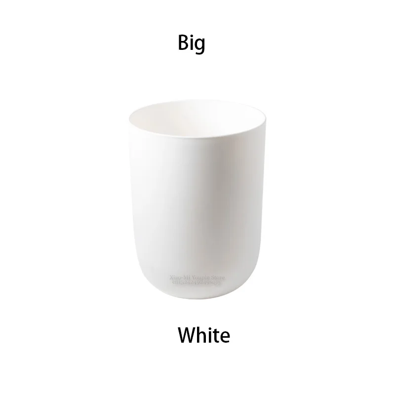 Beige Big size Xiaomi Mijia мусорное ведро для хранения мусорные ящики футляр для мусора офисное хранение для дома Защита окружающей среды pp материал - Color: Beige Big size