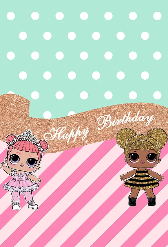 

Happy birthday kids background photography vinyl Fotografia child party photography backdrop for photo studio accessories lv-908