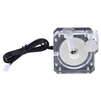 

Dc12V 0.5A Super Silent Water Circulation Cooling Pump G1/4 Thread Tube Connector 4Pin Pump for Pc Water Cooling System