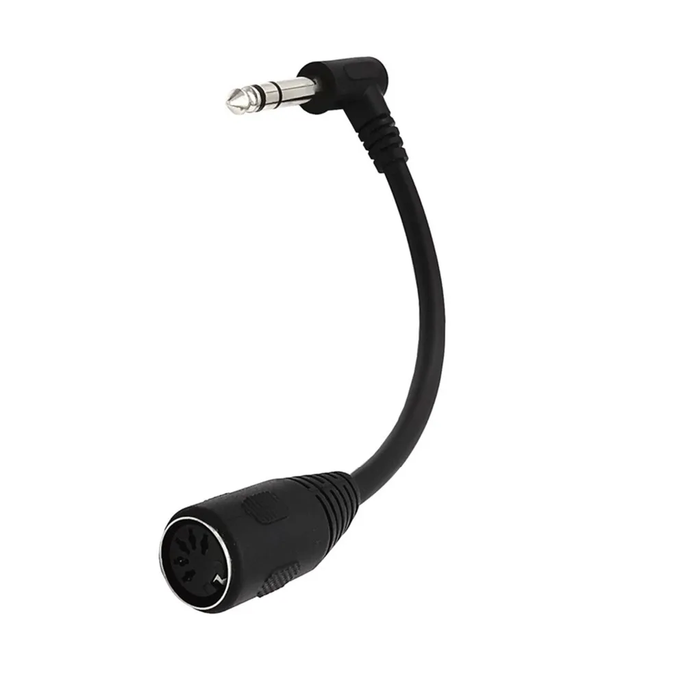 DIN5P母转6.35公弯线15厘米 4