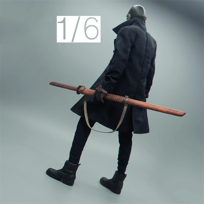 

Best Sell 1/6 Scale Soldier 3TOYS Universal COWBOYS Jacket Sword Knife For Universal Body Figures
