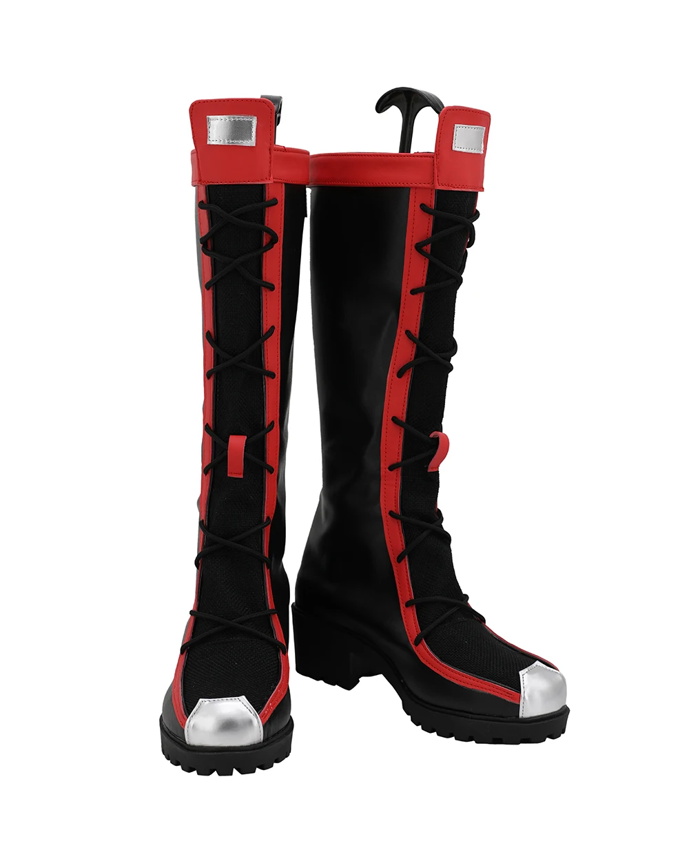 Arknights Beehunter Cosplay Boots High Heel Leather Shoes Custom Made Any Size (2)