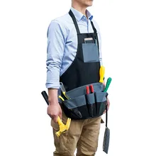 Садоводство водонепроницаемый фартук для женщин и мужчин Столярный уход за газоном фартуки с карманами Регулируемый шейный Пояс Ремни