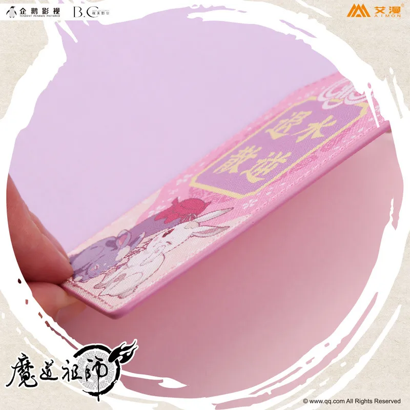 Гроссмейстер демонического культивирования Wangji Wuxian талисманы омамори Чехол карты Косплей Подарки