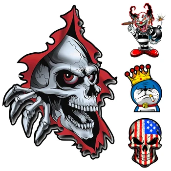 

Motorcycle Scooter Car Styling Reflective Sticker Helmet Wheel Fender Side Strip Decoration Creativity Waterproof Decal