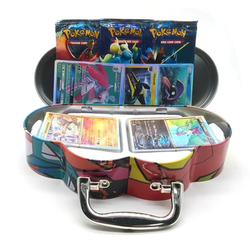 

102pcs/set Carrying Case Box Pokemon TAKARA TOMY Battle Toys Hobbies Hobby Collectibles Game Collection Anime Cards for Children